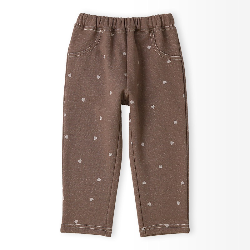 ハート総柄ロングパンツ【Uzulandウズランド】