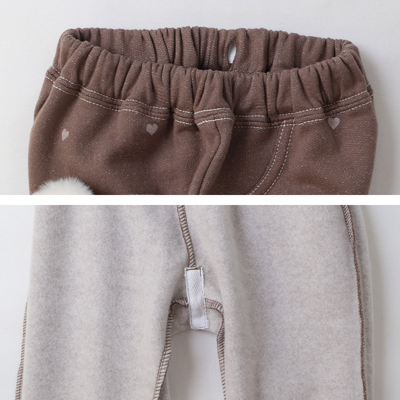 ハート総柄ロングパンツ【Uzulandウズランド】