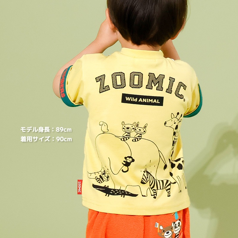 双眼鏡フラップTシャツ【ZOOMICズーミック】