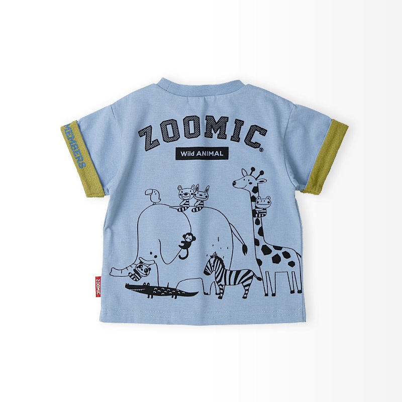 双眼鏡フラップTシャツ【ZOOMICズーミック】