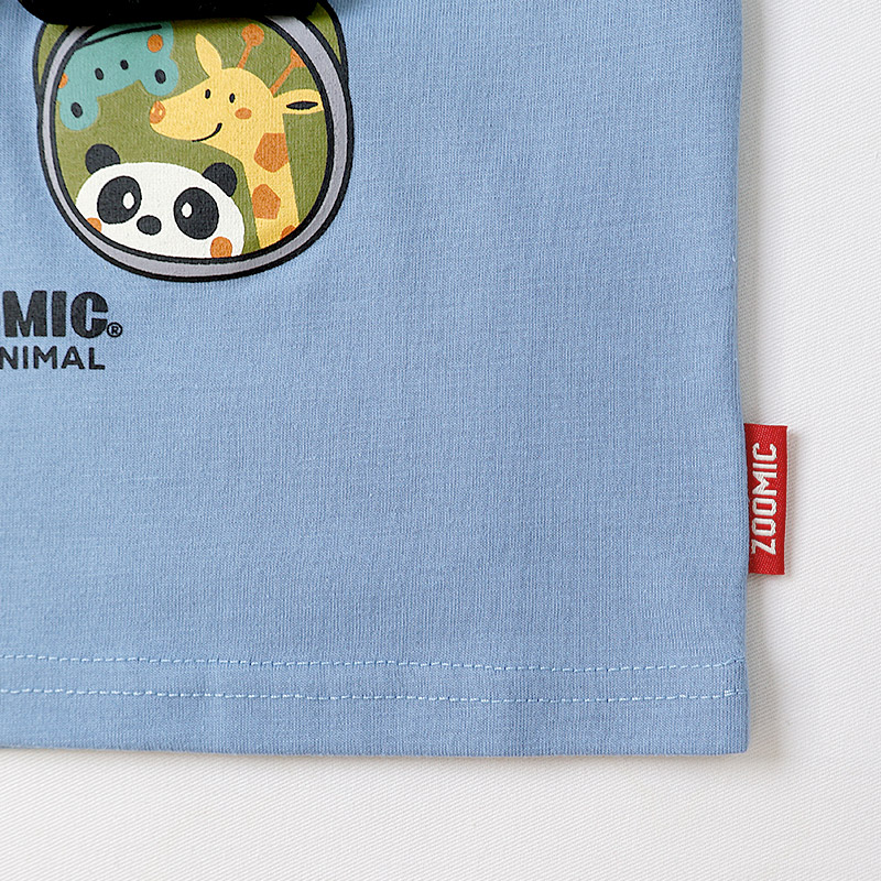 双眼鏡フラップTシャツ【ZOOMICズーミック】