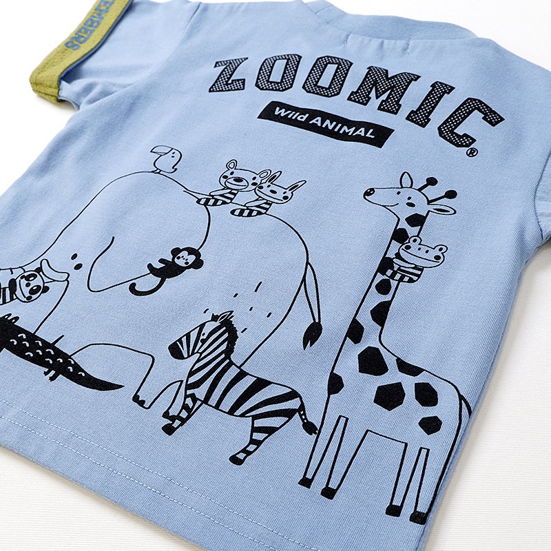 双眼鏡フラップTシャツ【ZOOMICズーミック】