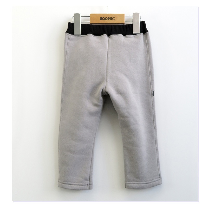 子供服 パンツ 裏起毛 キッズ 10分丈 ライン 宇宙 くま ボトムス( 80-130cm )【 ZOOMIC ズーミック 】 男の子 どうぶつ おしゃれ 冬服 80cm 90cm 95cm 100cm 110cm 120cm 130cm 