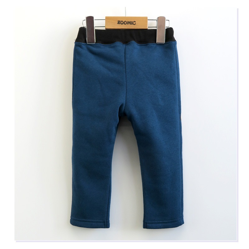 子供服 パンツ 裏起毛 キッズ 10分丈 ライン 宇宙 くま ボトムス( 80-130cm )【 ZOOMIC ズーミック 】 男の子 どうぶつ おしゃれ 冬服 80cm 90cm 95cm 100cm 110cm 120cm 130cm 