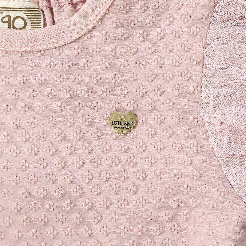 チュールパフスリーブトップス【Uzulandウズランド】