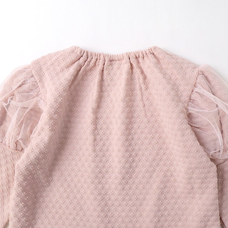 チュールパフスリーブトップス【Uzulandウズランド】