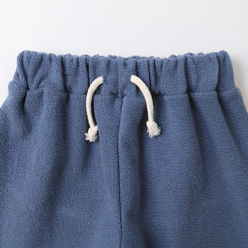 キッズ 5分丈パンツ ハーフパンツ 男の子 女の子 イージーパンツ 【ZOOMIC ズーミック】 ベビー ストレッチ ズボン ボトムス 短パン ジャカード天竺 伸縮 ウエストゴム アニマル 動物 ペンギン くま キャラクター 男児 女児 80 90 95 100 110 120 130