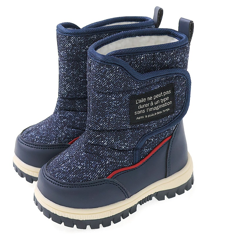 キッズ スノーブーツ 撥水加工 内ボア 長靴 男の子 女の子 【UZULAND GrinLab】 ベビー スノーシューズ 滑り止め レインブーツ チェック 苺 いちご ユニコーン 恐竜 ダイナソー 12 13 14 15 16 雪除け 防寒 保温 通園 通学 雪遊び 外遊び アウトドア 冬