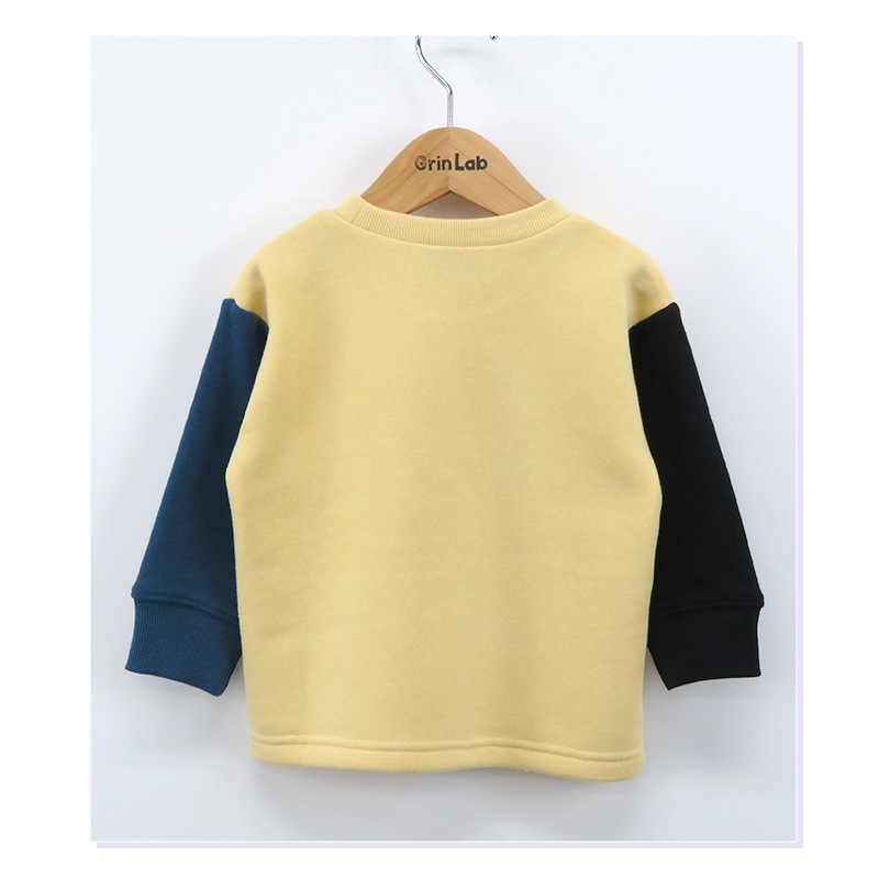 キッズ トレーナー 裏起毛 男の子 恐竜 子供服 長袖 トップス ( 80-130cm )【 GrinLab グリンラボ 】 ボーイズ ダイナソー 冬服 スウェット ベビー服 80 90 95 100 110 120 130 