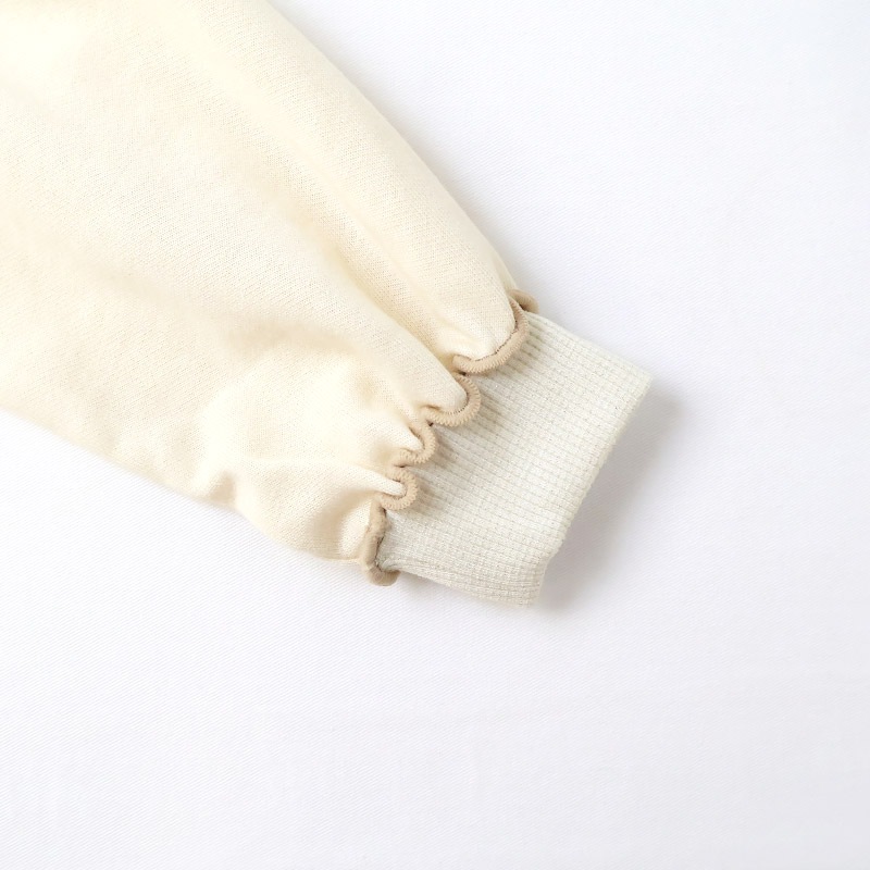 異素材リボン組み合わせトレーナー【Uzulandウズランド】