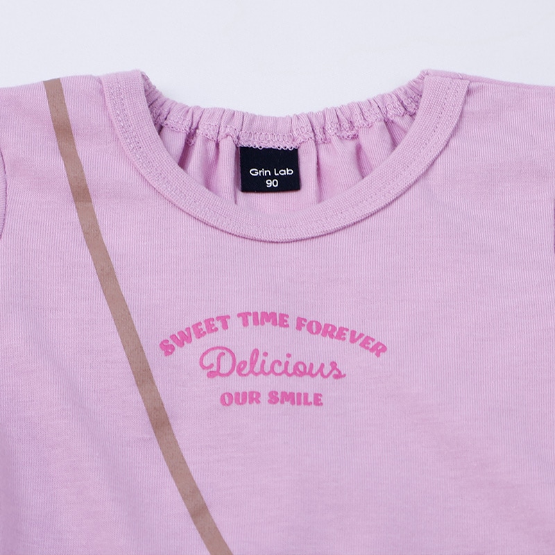 カップケーキデザイン半袖Tシャツ【GrinLab グリンラボ】