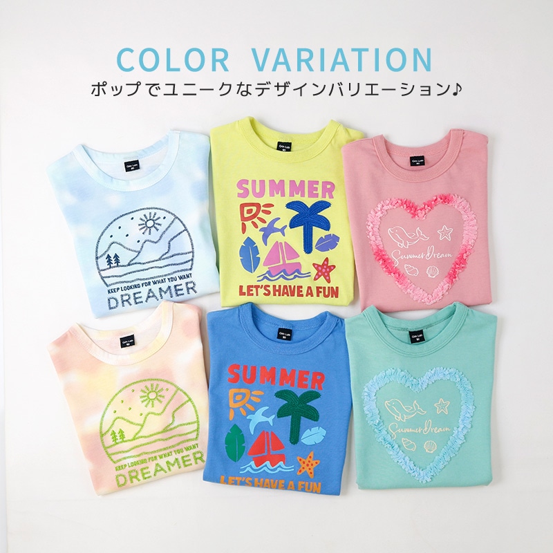 アソートデザインドルマン半袖Tシャツ【GrinLab グリンラボ】