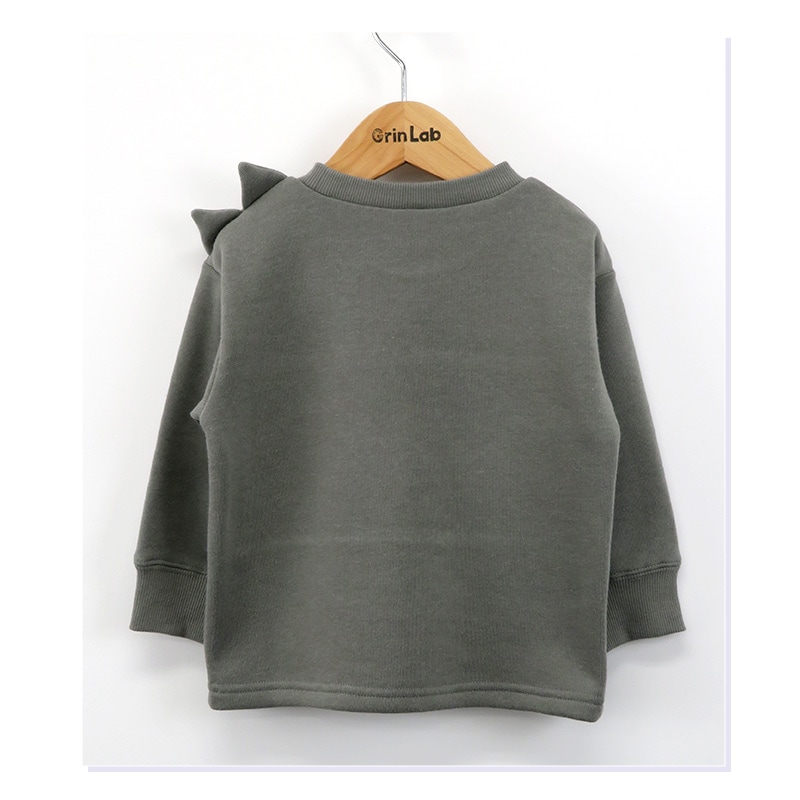 キッズ トレーナー 裏起毛 男の子 恐竜 子供服 長袖 トップス ( 80-130cm )【 GrinLab グリンラボ 】 ボーイズ ダイナソー 冬服 スウェット ベビー服 80 90 95 100 110 120 130 