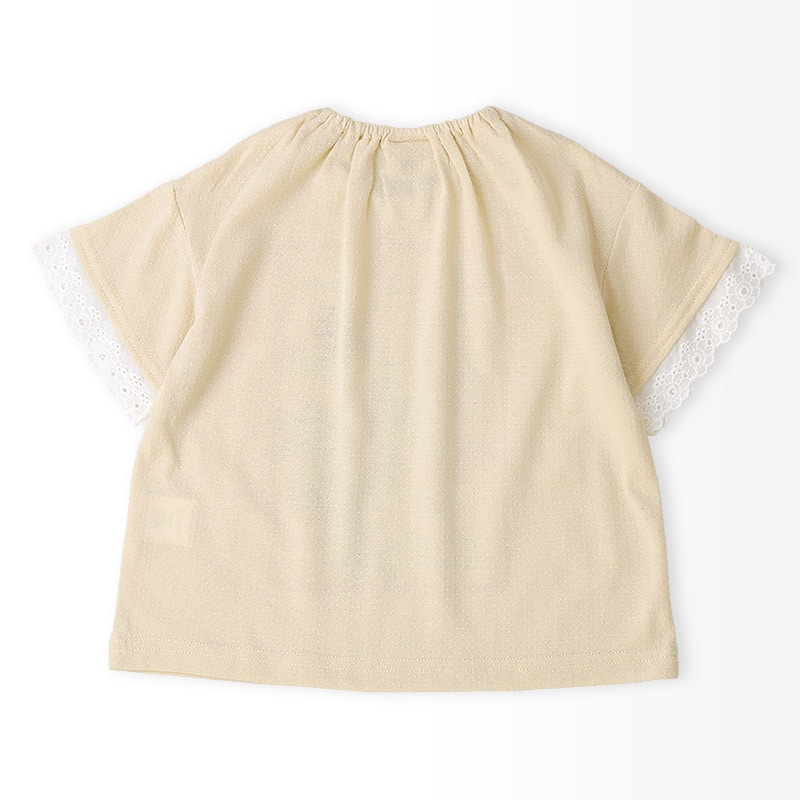 フラワープリント半袖Tシャツ【Uzulandウズランド】