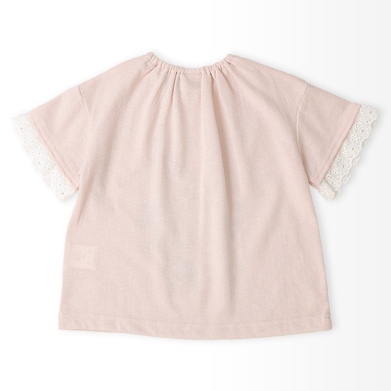 フラワープリント半袖Tシャツ【Uzulandウズランド】