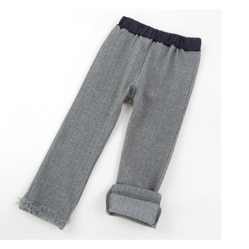 子供 レギンス ウズランド 裾フリル 長丈 レギンス(80-130cm)【Uzuland】 キッズ ベビー おしゃれ かわいい 二次加工 切替 女の子 女児 こども服 ベビー服 秋 ガールズ ブランド ファッション