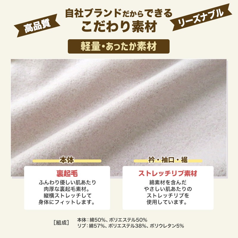 キッズ トレーナー 裏起毛 女の子 くま 子供服 長袖 トップス ( 80-130cm )【 GrinLab グリンラボ 】 ガールズ かわいい クマ どうぶつ 冬服 スウェット ベビー服 80 90 95 100 110 120 130 