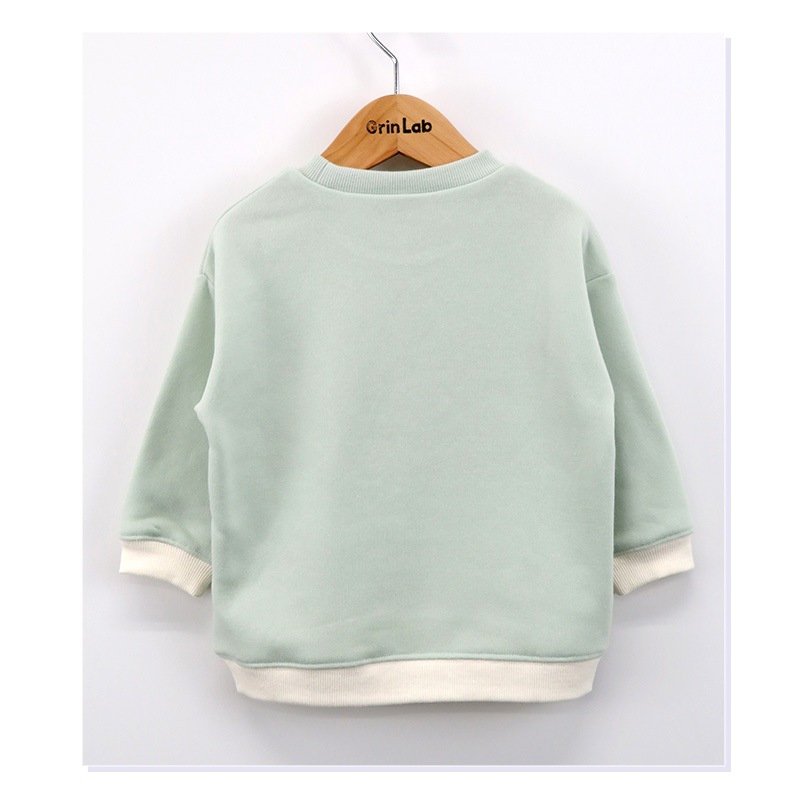 キッズ トレーナー 裏起毛 女の子 フラワー 子供服 長袖 トップス ( 80-130cm )【 GrinLab グリンラボ 】 ガールズ かわいい 花柄 冬服 スウェット ベビー服 80 90 95 100 110 120 130 