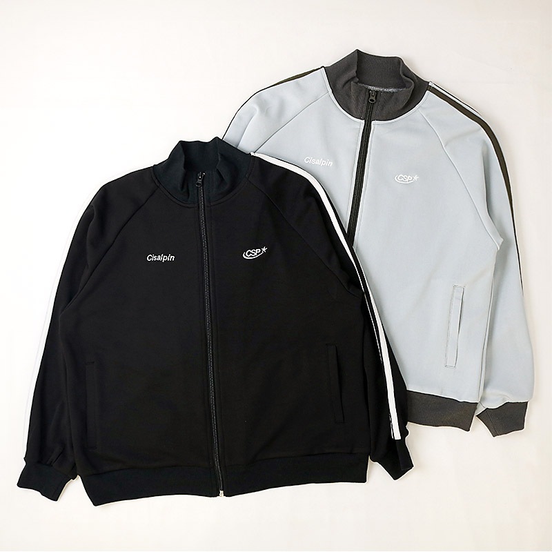 ジャージ ジャケット 袖ライン 子供服 男の子 小学生 中学生 ファッション キッズ ジュニア 長袖 ブルゾン アウター ウインドブレーカー ジップ ポケット付き 女の子 切替 ストリート 大人っぽい ダンス スポーツ 裏地なし ブルー グレー ブラック 130 140 150 160 秋服