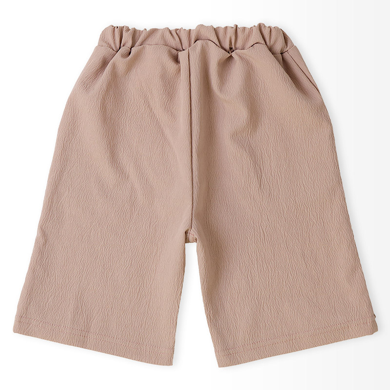 リボンモチーフ付き楊柳フレアパンツ【Uzulandウズランド】