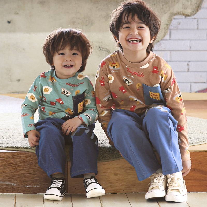 RRmoments 動物柄 長袖カットソー レディース どうぶつ柄 長袖 Tシャツ カットソー ZOOZOOZOO もうしら寝