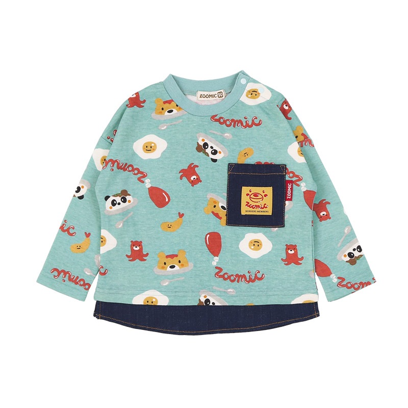RRmoments 動物柄 長袖カットソー CORISCO コリスコ 長袖 Tシャツ 121921 カットソー アニマル プリント
