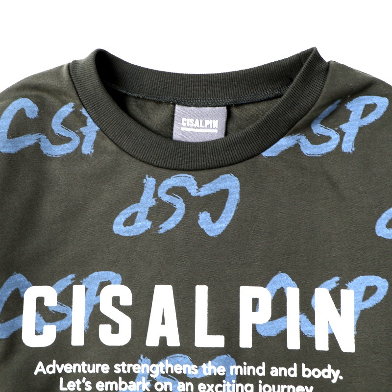 トレーナー スウェット 裏毛 レイヤード風 重ね着風 子供服 男の子 小学生 中学生 ファッション キッズ ジュニア トップス 長袖 プリントトレーナー 女の子 カットソー フロントプリント 総柄プリント ストリート 大人っぽい ダンス スポーツ 起毛なし 130 140 150 160 秋服