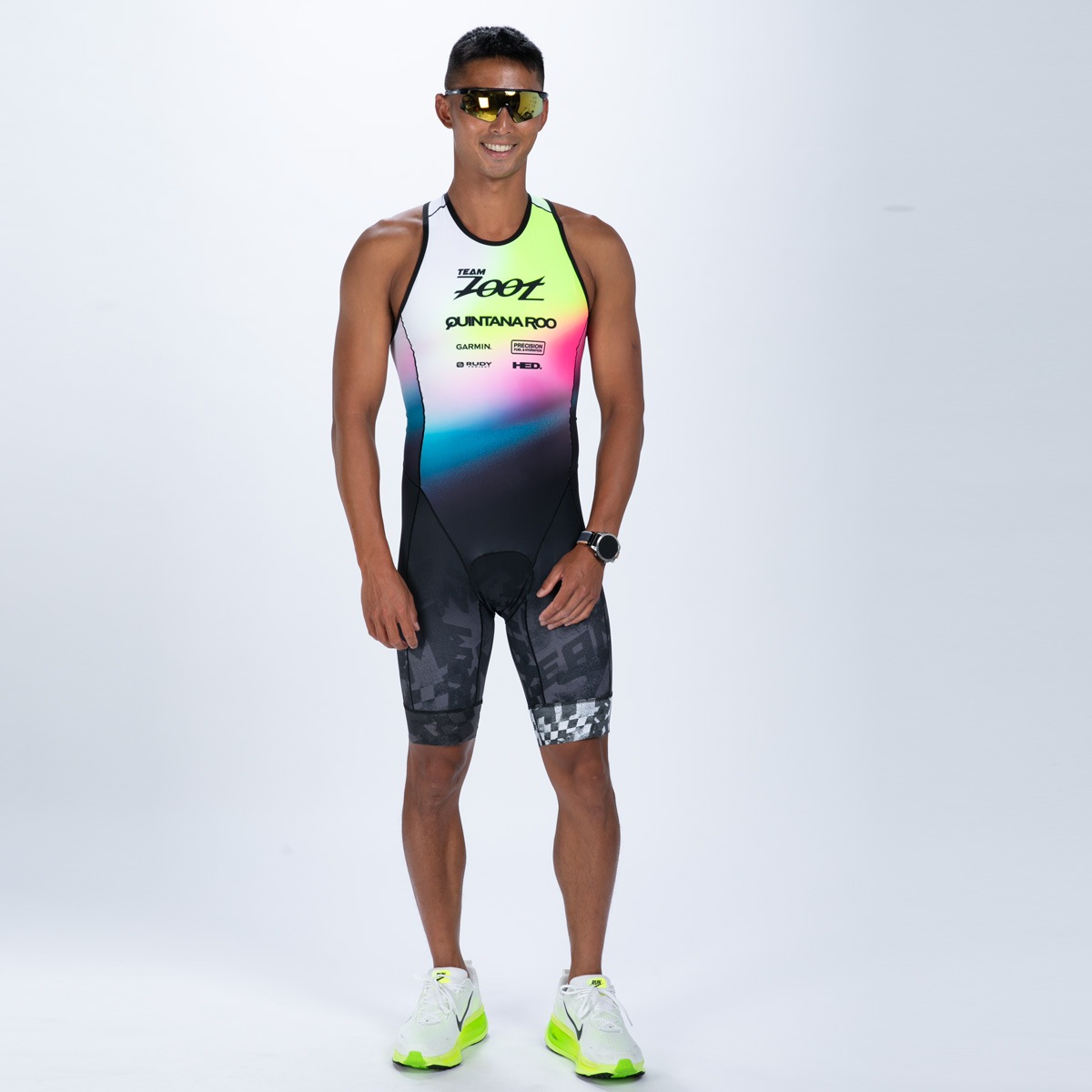 【Team Zoot 2026限定】Men's Sprint Backzip Racesuit (TZ Afterglow) メンズ トライアスロンスーツ トライウエア バックジップ