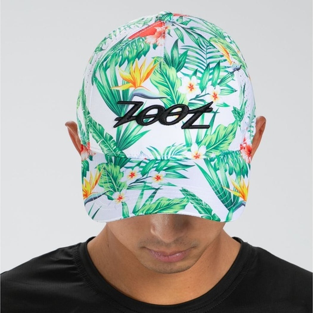 Zoot Unisex オリジナルキャップ  Curved Bill Hat White Hawaiian