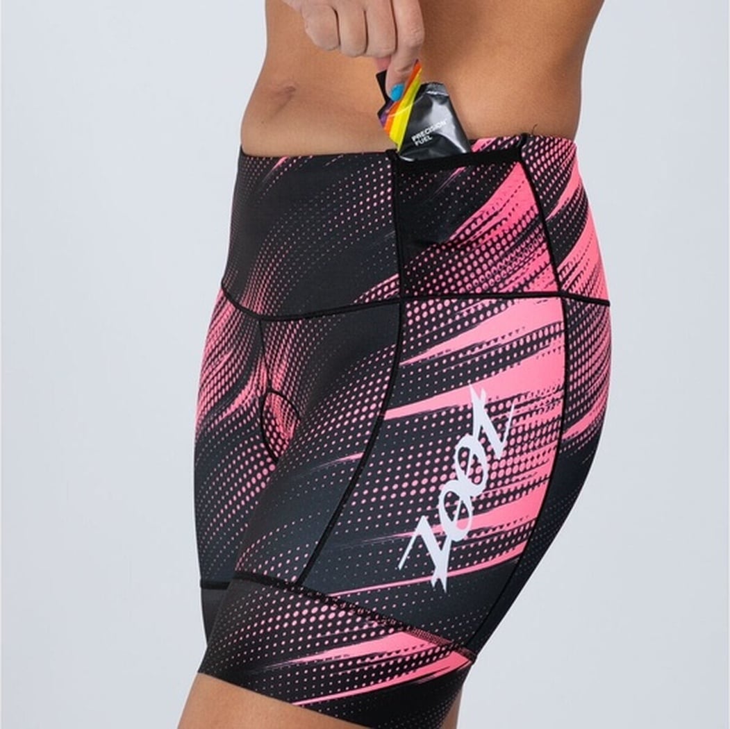 WOMEN TRI 6 SHORT (Drift SPEED) トライアスロン セパレート トライショーツ トライパンツ ZFT21075