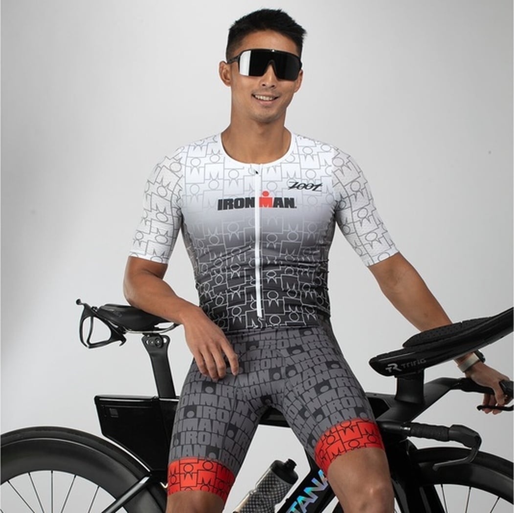 MEN'S TRI AERO FZ RACESUIT (ENDURANCE IM) アイアンマンモデル トライスーツ ワンピース トライウエア トライアスロン ZMT35091