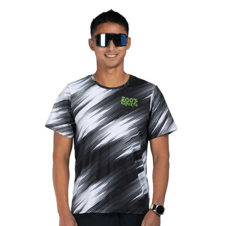 MEN'S RUN TEE (Drift SPEED) メンズ アスリート専用 エアロランシャツ ZMR12017