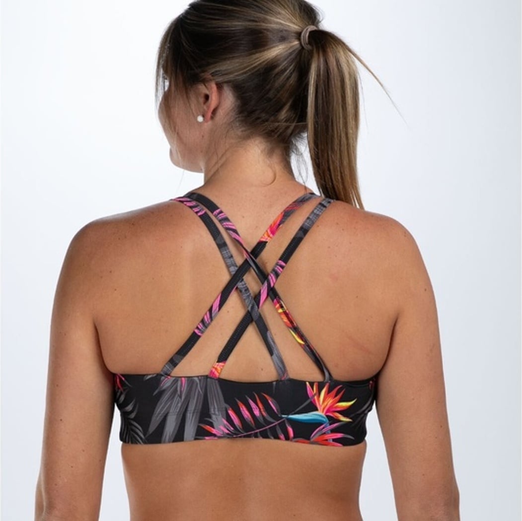 Women's Ltd Swim CROSSBACK Bikini Top(Tropical Magic) ビキニトップ クロスバック ZFS11013