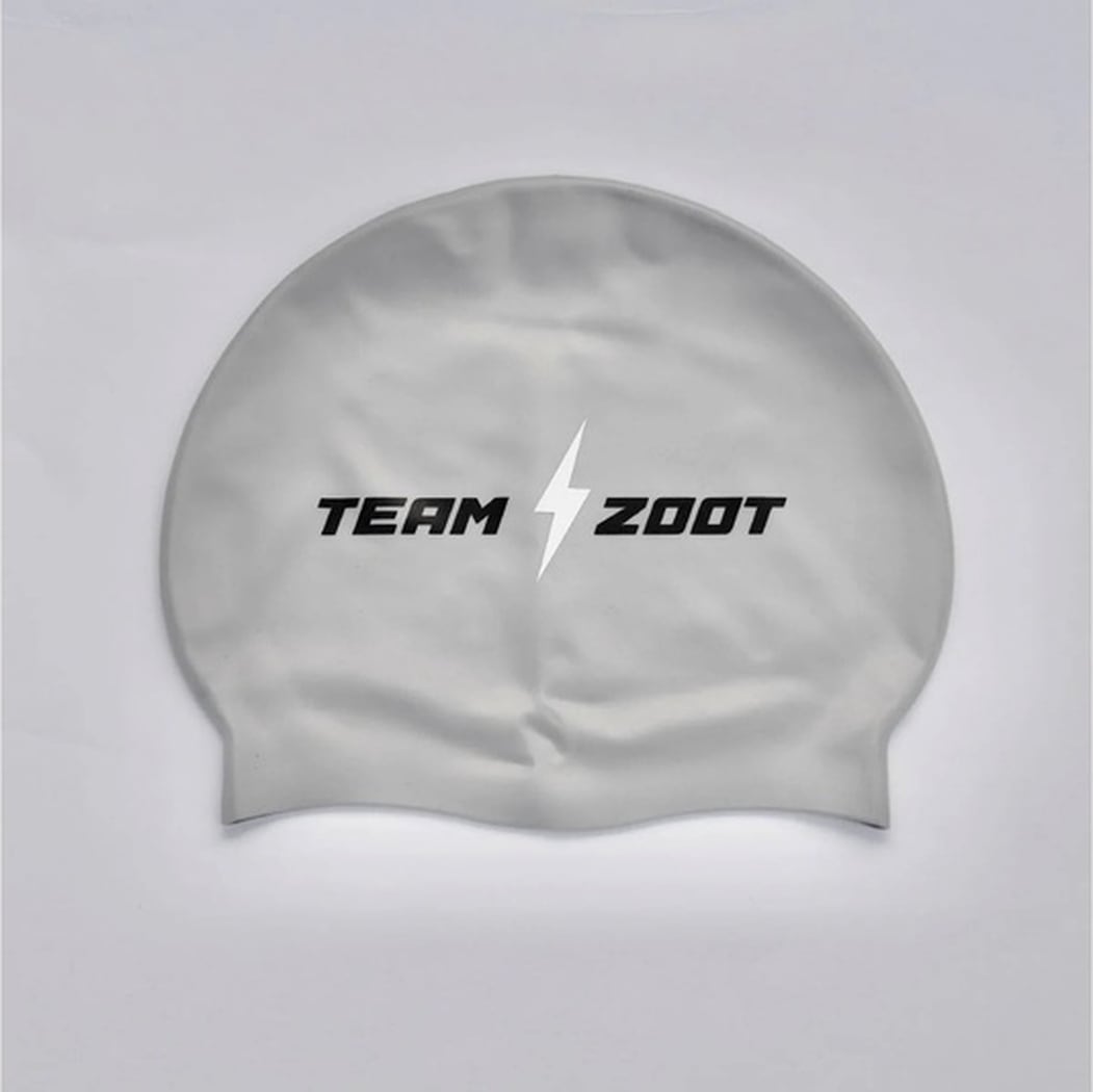 Swim Cap スイムキャップ 男女兼用 (Team Zoot / Silver)