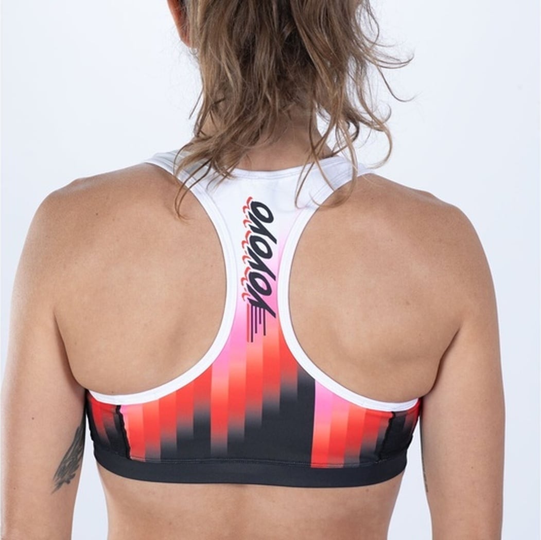 WOMEN TRI BRA (yoyoyo) トライアスロン専用 トライブラ スポーツブラ ZFT13080