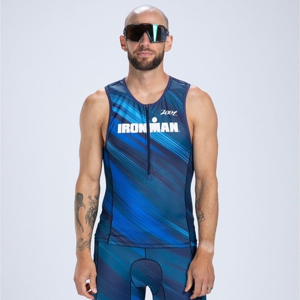 MENS TRI TANK (IRONMAN HEAT) トライタンク セパレート トライスーツ トップス ZMT11063