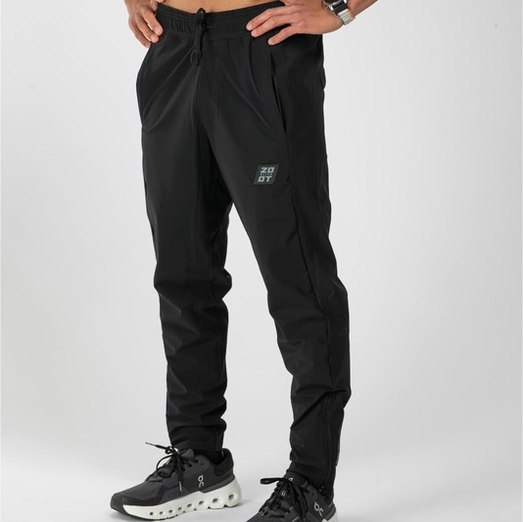 Men's Elite Run Track Pant ( Jet Black) プレミアム ランパンツ トラックパンツ EMR82001