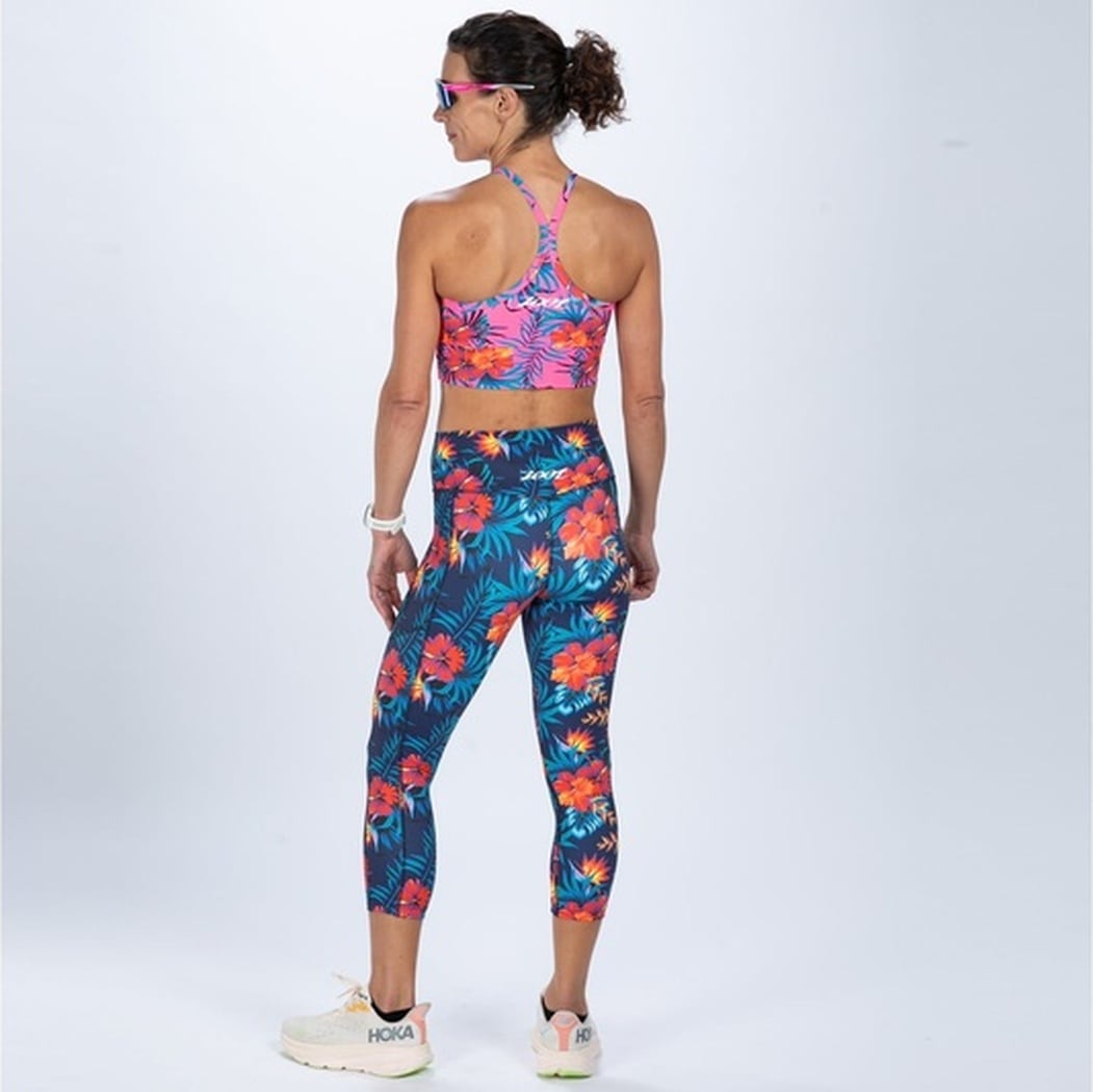 Women's Ltd Run High Rise Capri(Queen K) ランタイツ カプリ ZFR221007