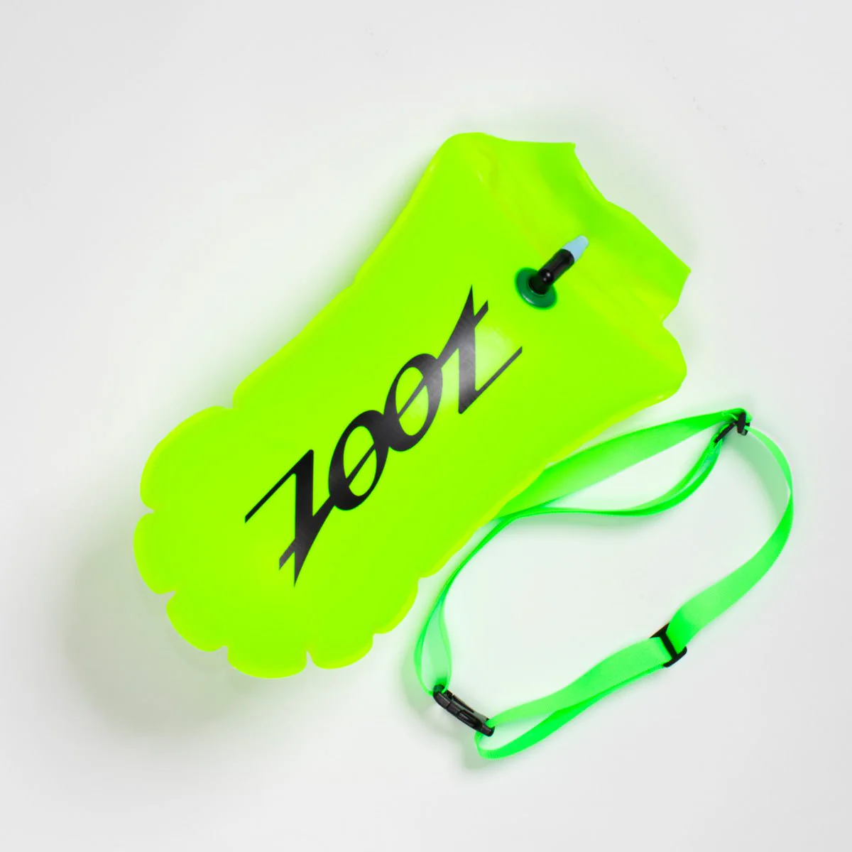 Zoot Ultra Swim Safety Buoy & Dry Bag ( Neon Yellow ) セーフティスイムブイ＆ドライバッグ 15L ネオンカラー 高視認性 防水収納