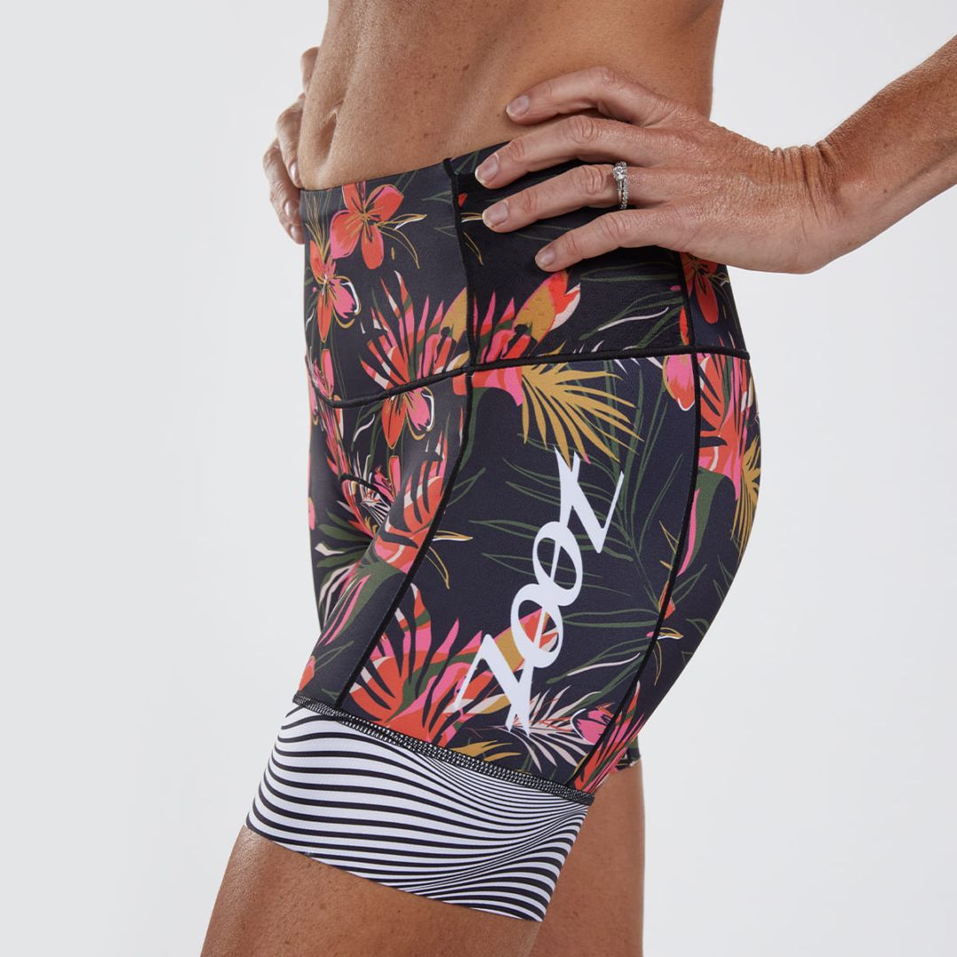 WOMEN TRI 6 SHORT (WAIKOLOA) トライアスロン セパレート トライショーツ トライパンツ 日本限定
