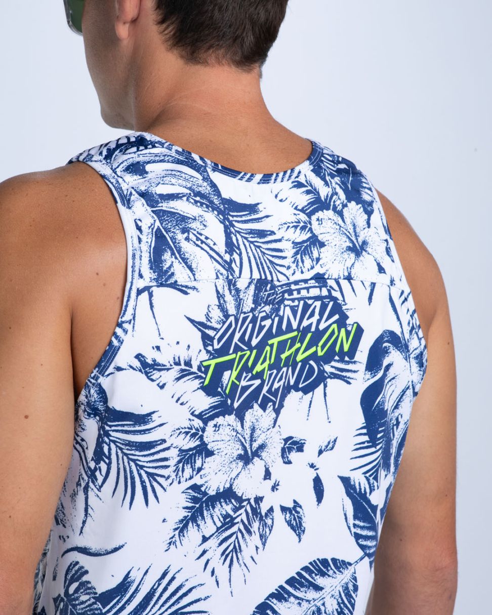 MEN RUN SINGLET (Island Original) タンクトップ シングレット アスリート専用 ZMR110015