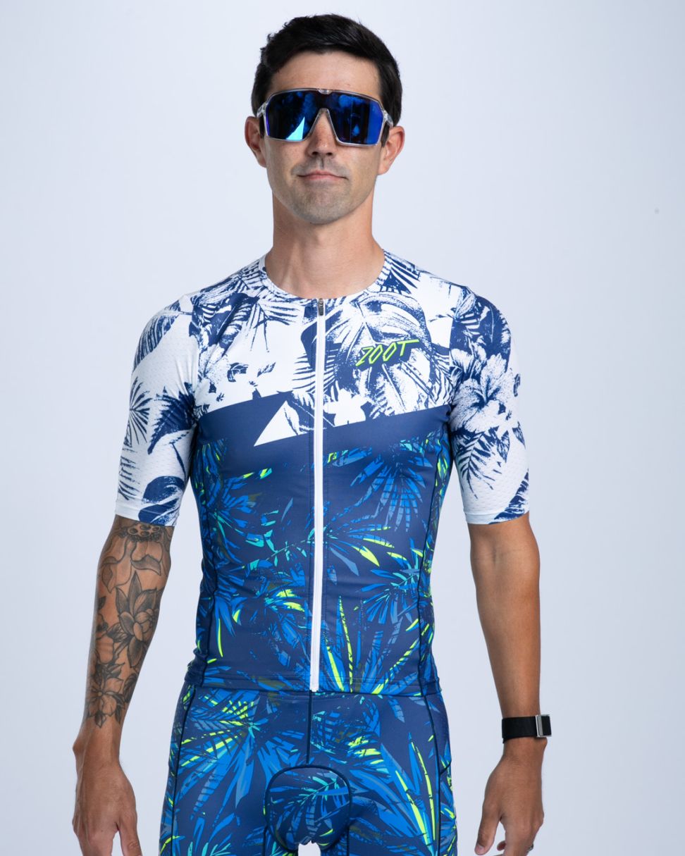 MEN'S TRI AERO JERSEY ( Island Original) セパレート トップス トライアスロン トライジャージ ZMT15081