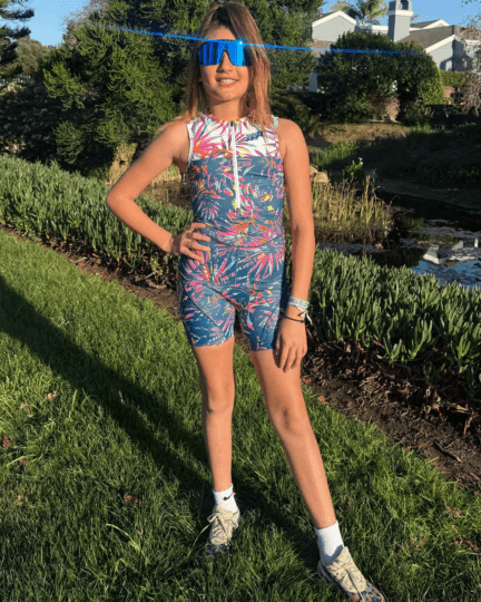 Youth Ltd Protege Tri Racesuit (Island Original Pink) キッズ向け ユニセックス ワンピース トライスーツ