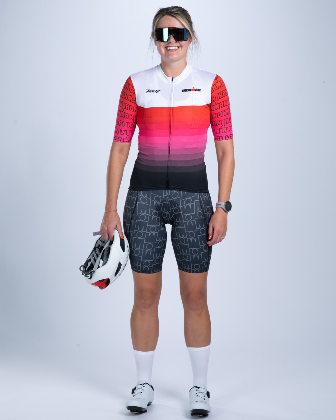 WOMEN'S CYCLE AERO JERSEY ( IM Velocity) バイクジャージ サイクルジャージ トップス ZFC110109