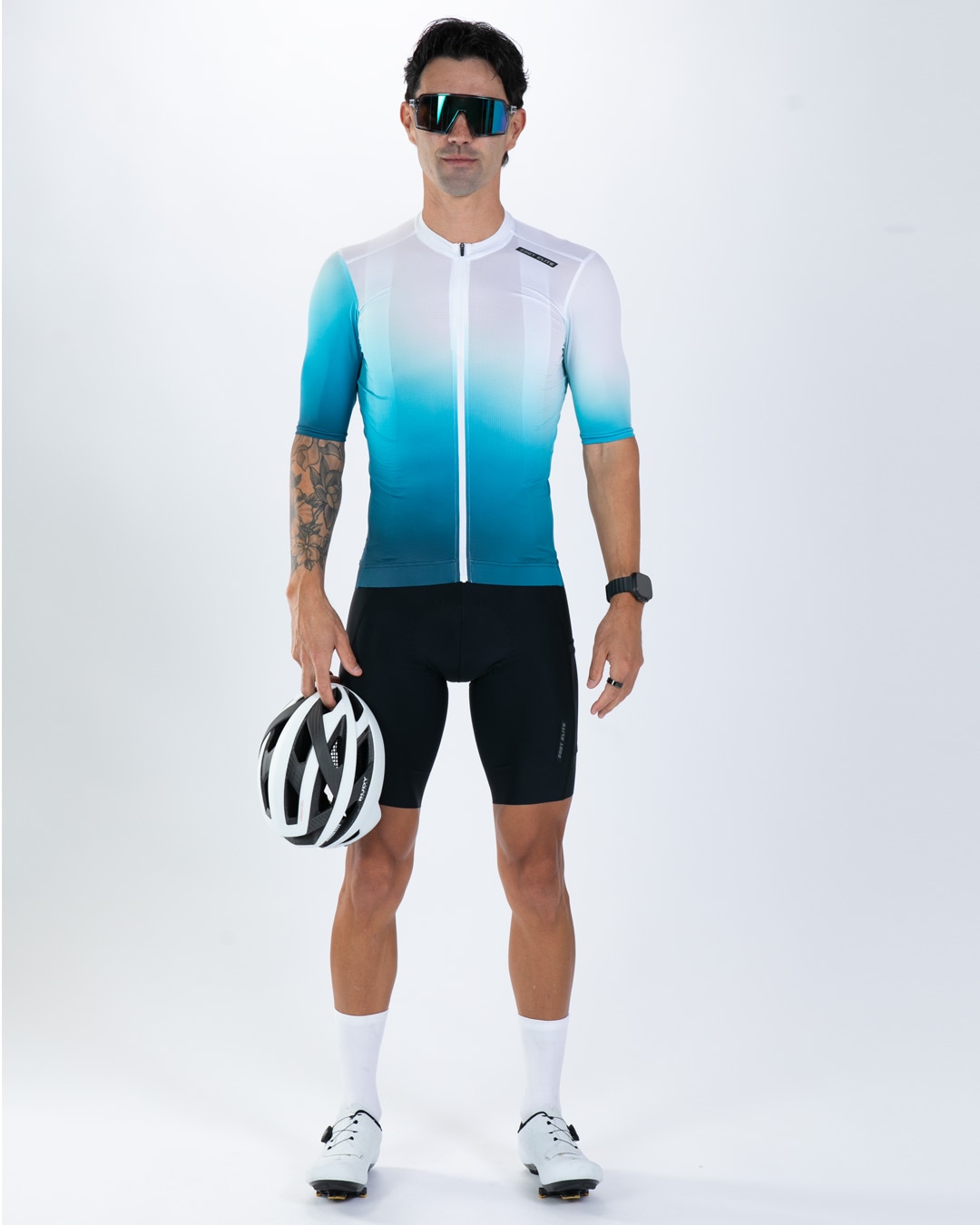 Men's Elite Cycle Aero Jersey (Sonic Wave) エリートシリーズ　エアロバイクジャージ　サイクルトップス　EMC13101