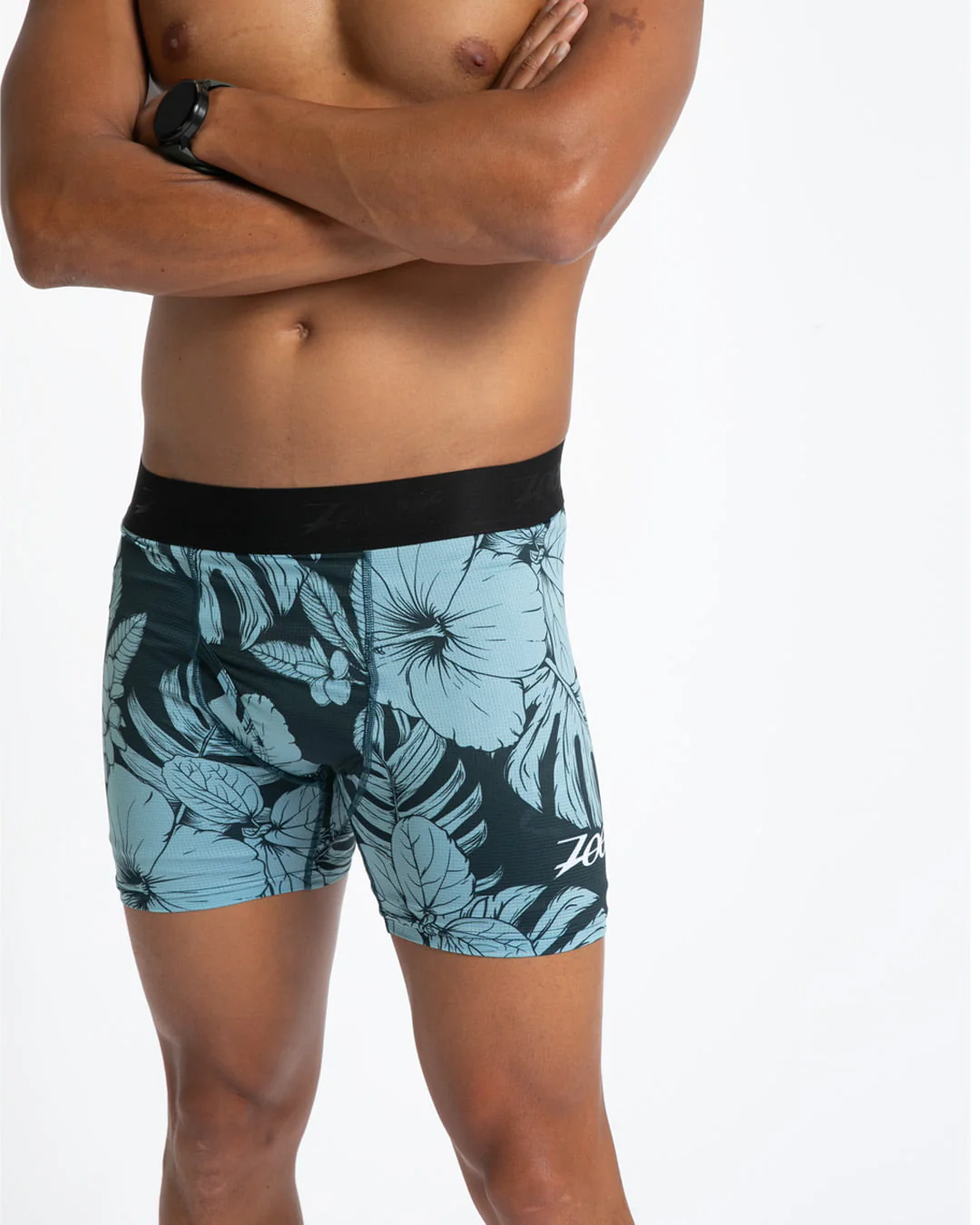 Men's Ltd Boxer Brief - - (BLUE HAWAII) アスリート用　ボクサーブリーフ ZML2200