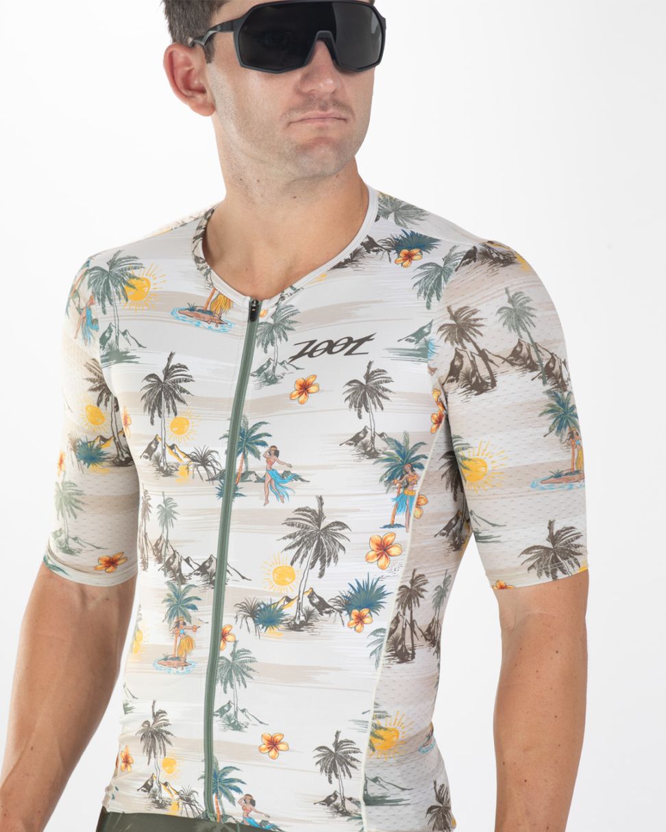 MEN'S TRI AERO JERSEY (KAHOLO) セパレート トップス トライアスロン トライジャージ ZMT15001