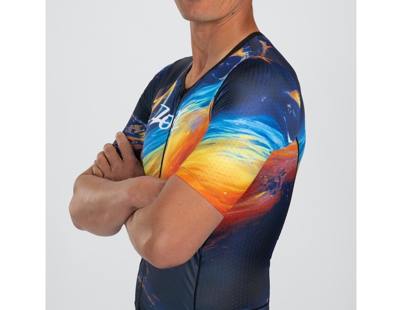 Men's Ltd Tri Aero Fz Racesuit Space メンズ トライアスロンスーツ トライスーツ トライウエア Zoot ZMT35064012