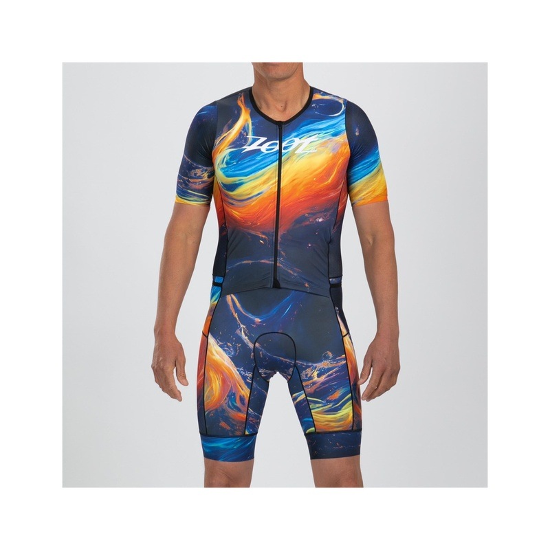 Men's Ltd Tri Aero Fz Racesuit Space メンズ トライアスロンスーツ トライスーツ トライウエア Zoot ZMT35064012