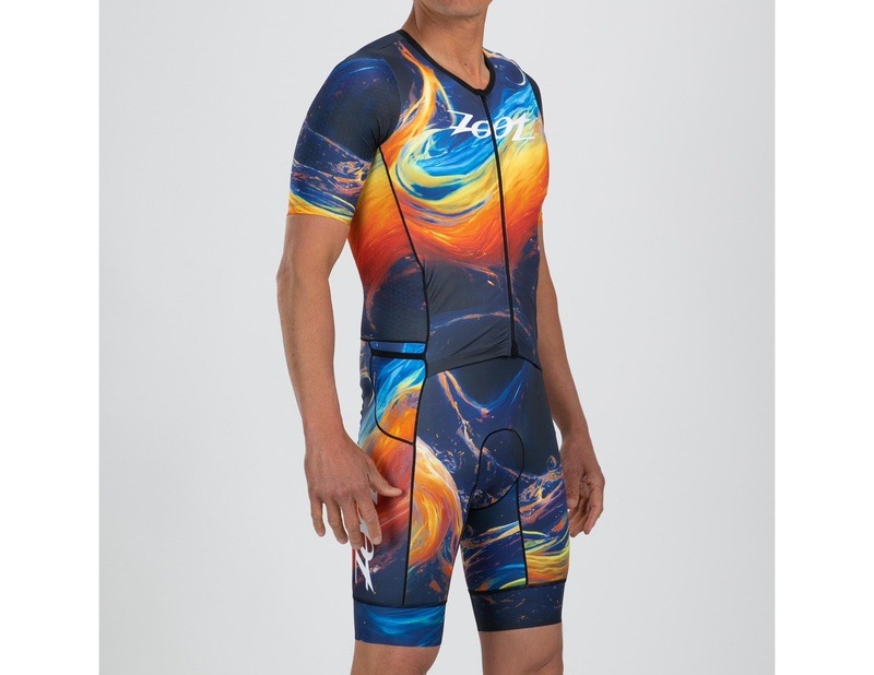 Men's Ltd Tri Aero Fz Racesuit Space メンズ トライアスロンスーツ トライスーツ トライウエア Zoot ZMT35064012